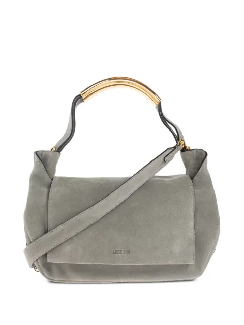 Moschino handle-detail cross body bag Grey MC4178PP1NOF0