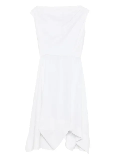 Vivienne Westwood Pre-Owned 2014 sleeveless asymmetrical dress White VW600KD