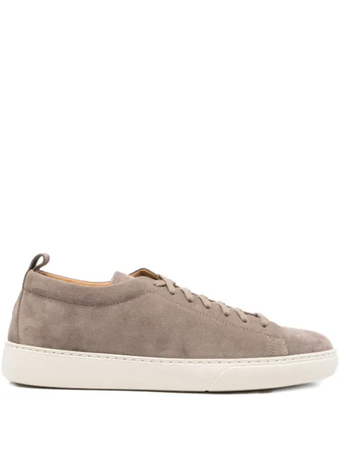 Henderson Baracco suede lace-up sneakers Grey COLBYS4