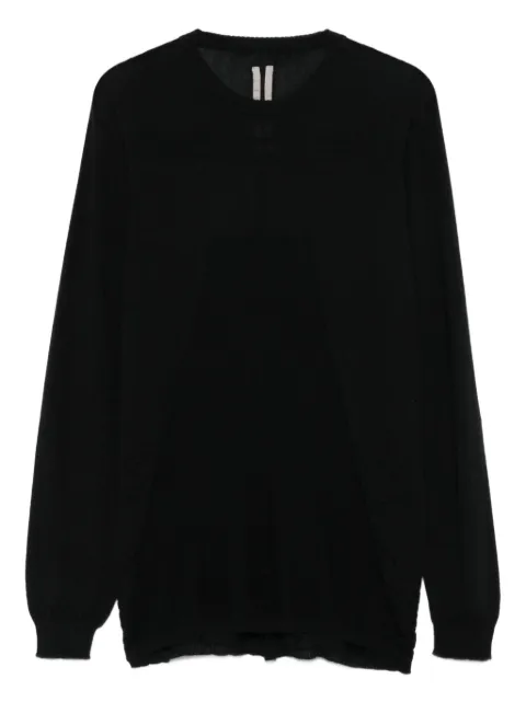 Rick Owens round-neck sweater Black RU02E1622WSL