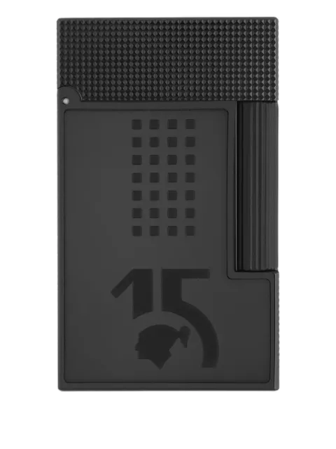 S.T. Dupont line-patterned 15th-anniversary lighter Black DC16003CL