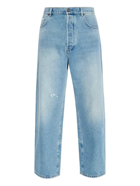 Moschino logo-patch jeans Blue 252ZZV03055223