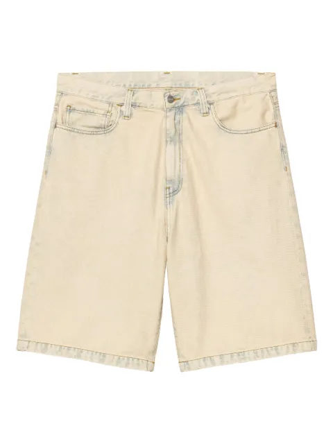 Carhartt WIP cotton denim shorts Neutrals I030469