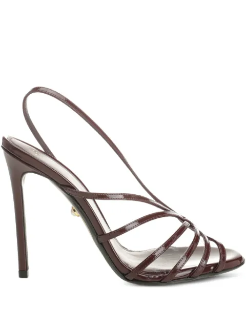 Alevì 110mm Star slingback sandals Brown L26WC001U1261345