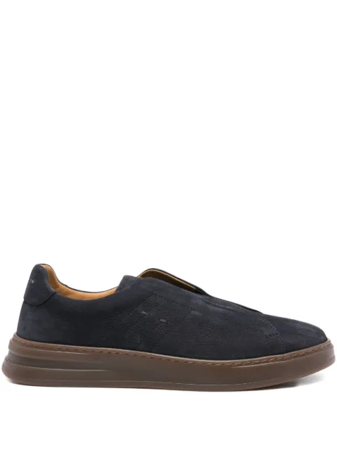 Henderson Baracco slip-on suede sneakers Blue DEVISP9