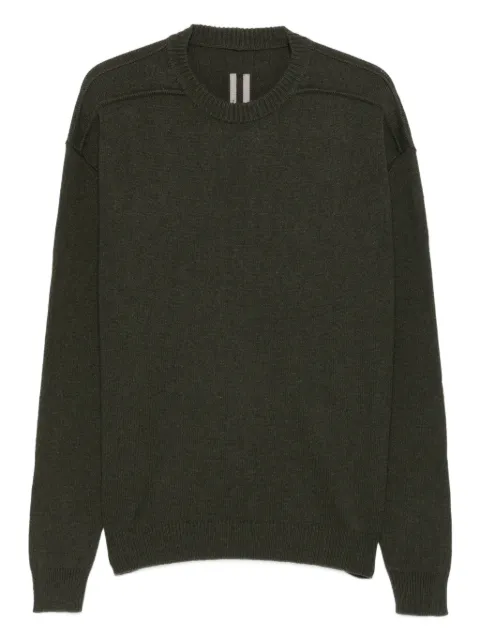 Rick Owens round-neck sweater Green RU02E1684WSBR
