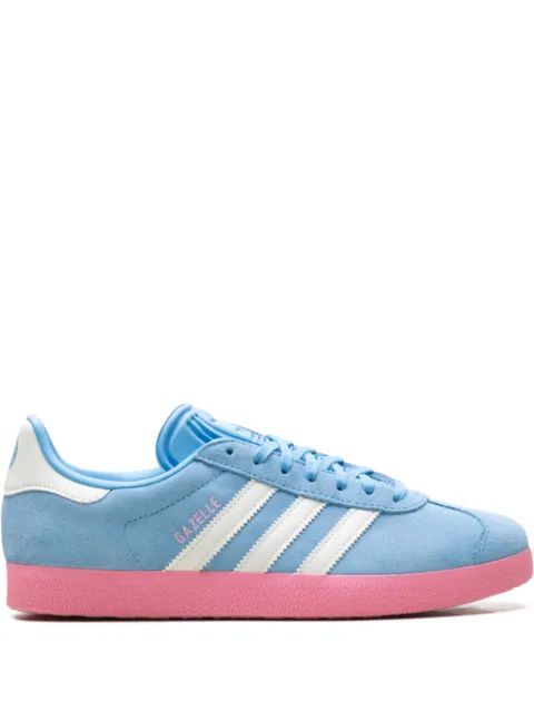 adidas Gazelle three-stripe suede sneakers Blue JR4178