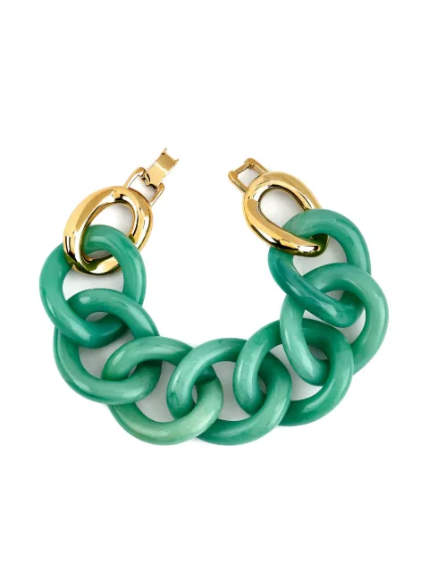 Kenneth Jay Lane chain-link bracelet Gold 4173BJ