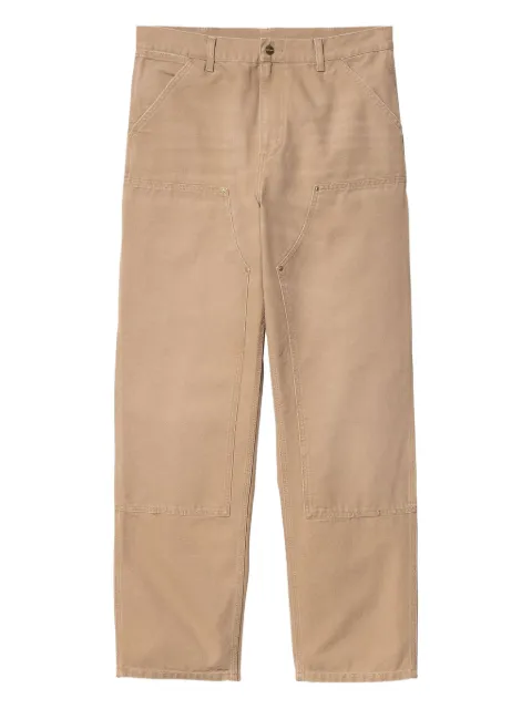 Carhartt WIP patch-detail cotton trousers Neutrals I0315012FS
