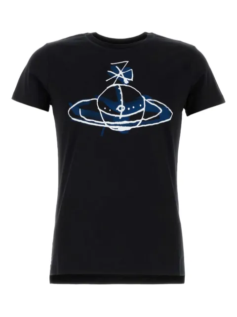 Vivienne Westwood Classic cotton T-shirt Black 3G01003XJ001M