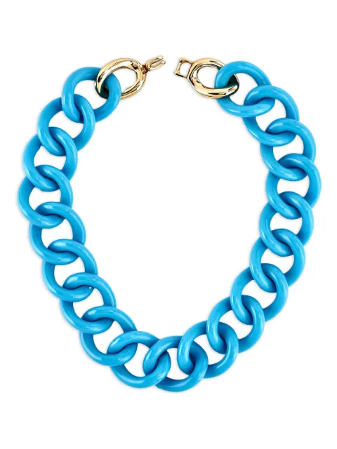 Kenneth Jay Lane chain-link necklace Gold 4173N18T