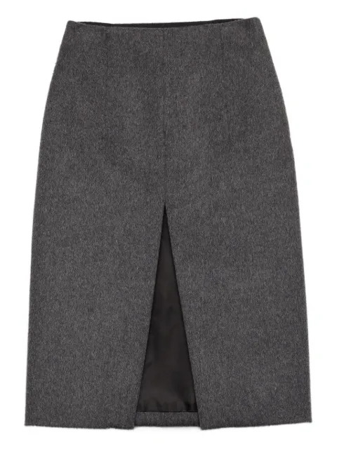 Prada Loden pencil skirt Grey P107ZSOOOC2O