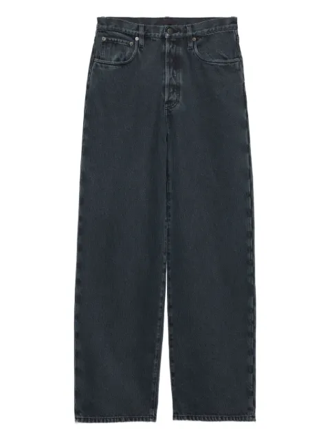 Prada five-pocket over-dyed jeans Black GEP432SOOO142D