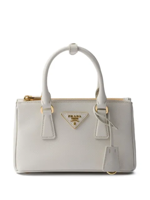 Prada Galleria mini Saffiano leather bag Grey 1BA916VEOONZV