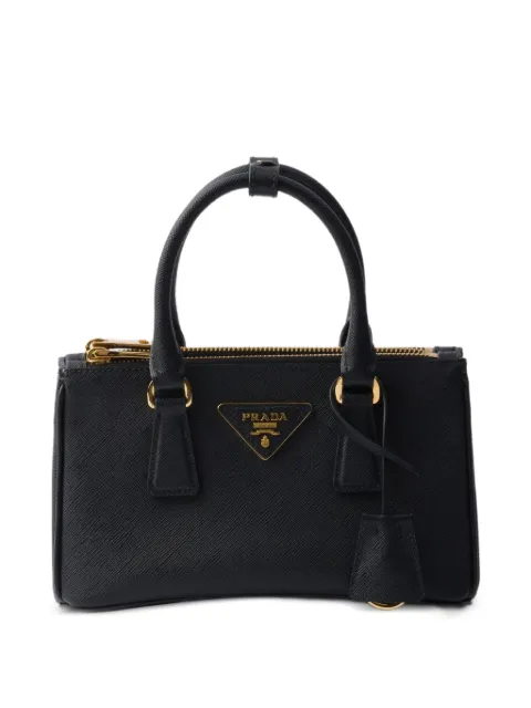 Prada Galleria mini Saffiano leather bag Black 1BA916VEOONZV