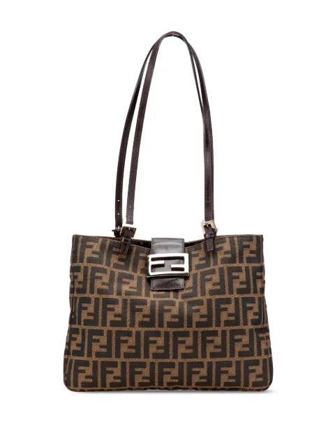 Fendi Pre-Owned 20th Century Zucca Canvas shoulder bag Brown WVWB19TW34HE1SC8