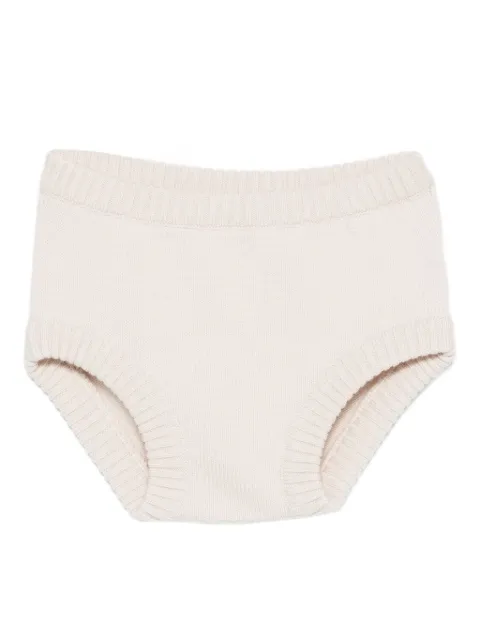 Rowen Rose knitted shorts White KNIRRK049