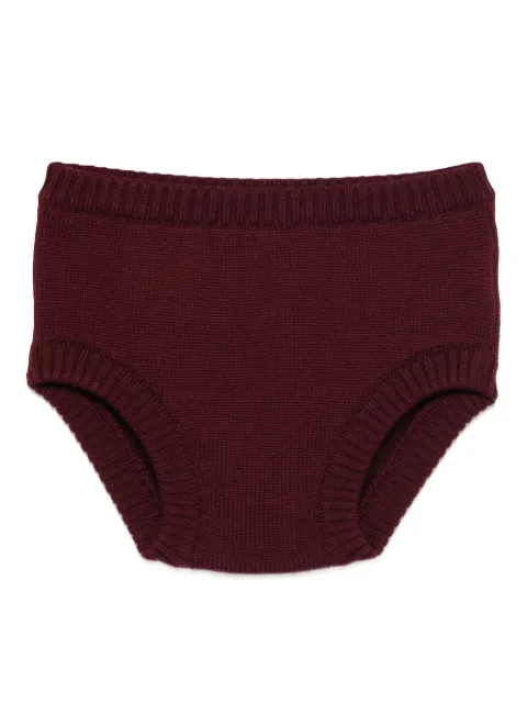 Rowen Rose knitted shorts Purple KNIRRK049