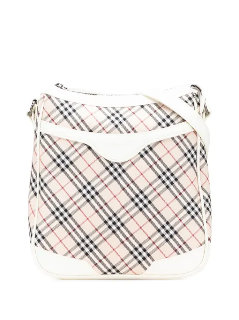 Burberry Pre-Owned 2000-2017 Nova Check Canvas crossbody bag Brown Z4P15WFQLN71X2UZ