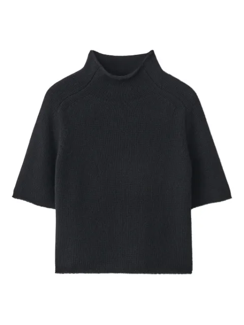 Lisa Yang Fride short-sleeve top Black 2025150