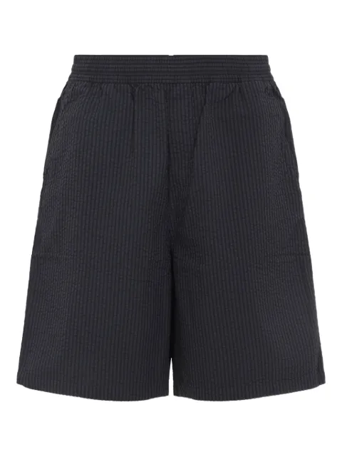 Carhartt WIP textured elastic-waist shorts Black I035152