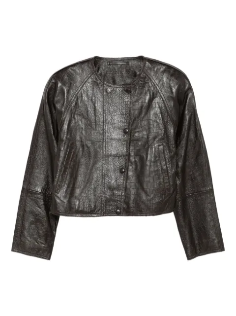 STAND STUDIO leather coat Brown 66525795087860