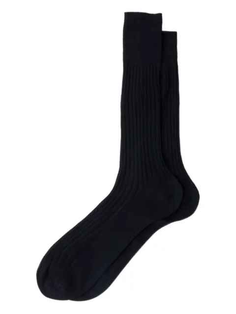 Prada ribbed cotton socks Blue UCL349S172L80
