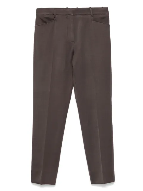TOM FORD pocket-detail trousers Brown PAW622FAX1216