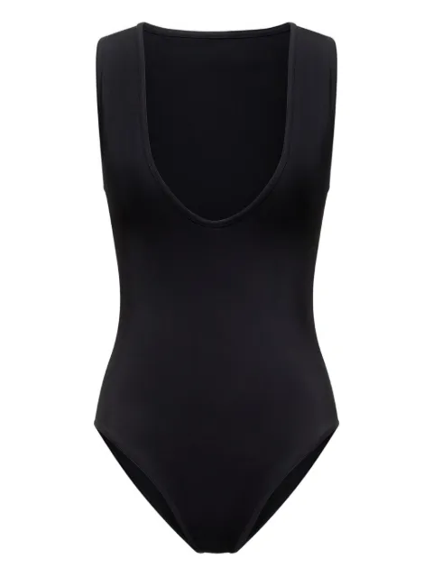 LouLou de Saison Gianna scoop-neck swimsuit Black GIANNA