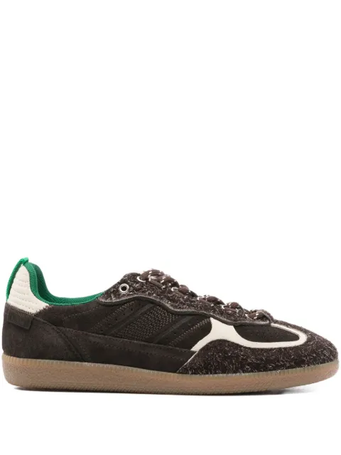 ALOHAS Tb.490 Rife suede-panelled leather sneakers Brown S10097901