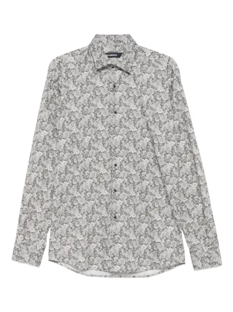 Karl Lagerfeld floral-print shirt Grey 60500361554622