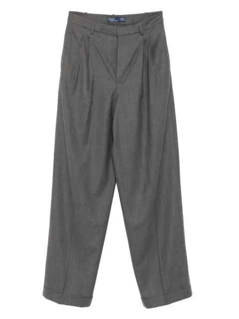 Polo Ralph Lauren pleated-cuffed trousers Grey 211971407001