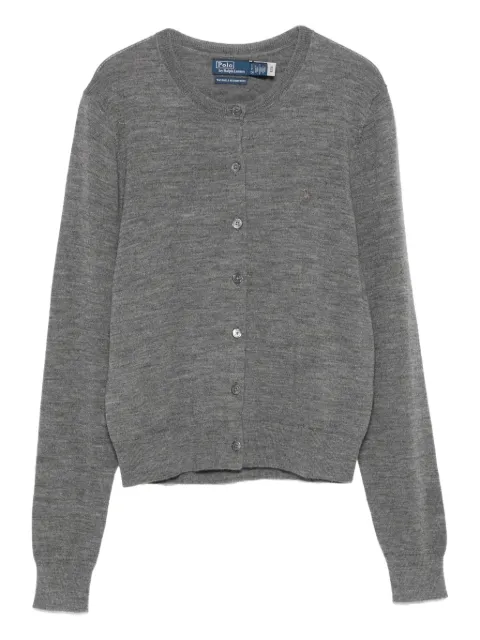 Polo Ralph Lauren button-front wool cardigan Grey 211977954003