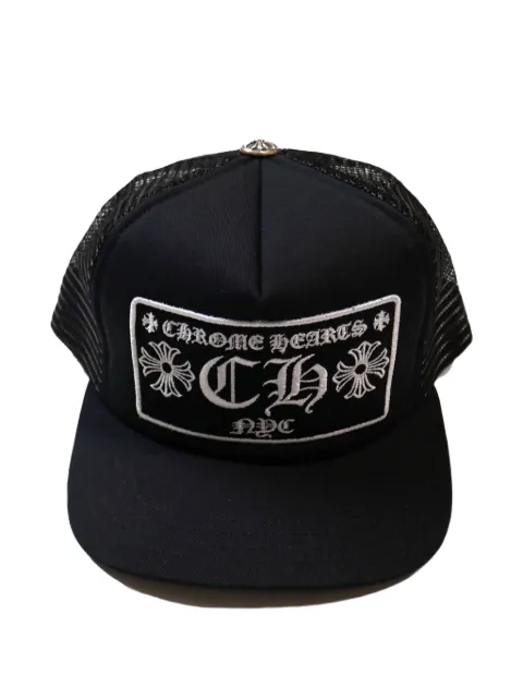 Chrome Hearts New York City trucker cap Black CHRM0017