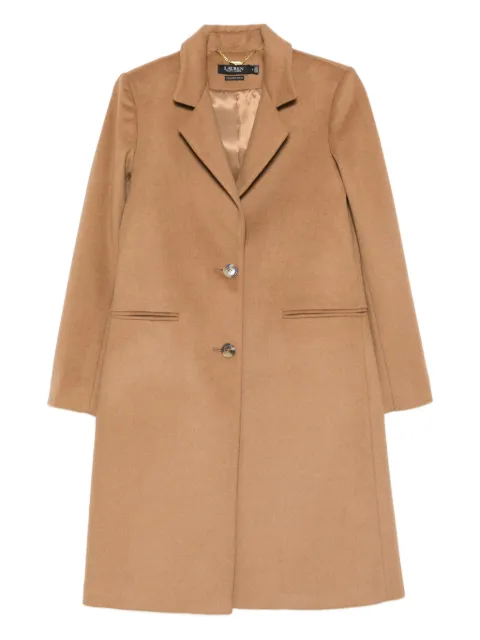 Lauren Ralph Lauren wool button coat Brown 297P04141002