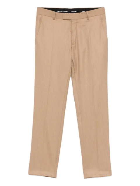 Karl Lagerfeld pressed-crease trousers Brown 25500210554026