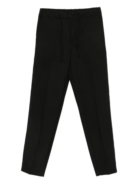 Karl Lagerfeld drawstring straight-leg trousers Black 2657020554566