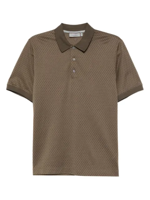 Canali cotton polo shirt Brown MJ02335520T0910