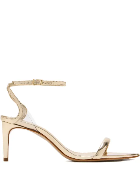 Schutz 50mm Prya metallic ankle-strap sandals Gold S2103900750026X8QD