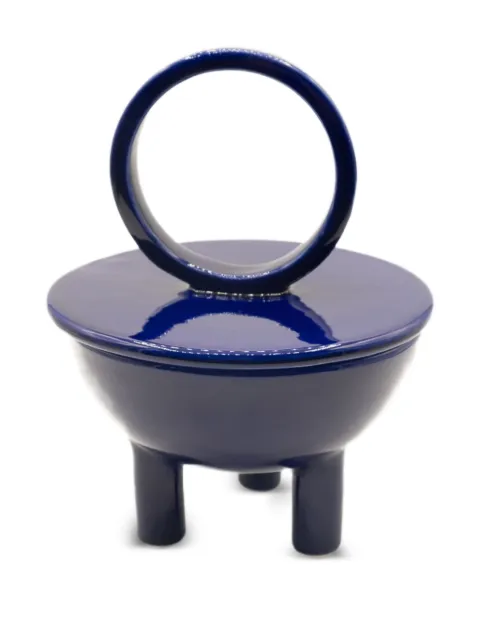 C'era Fragrance Salsedine Wok circular-handle candle Blue 003WOK