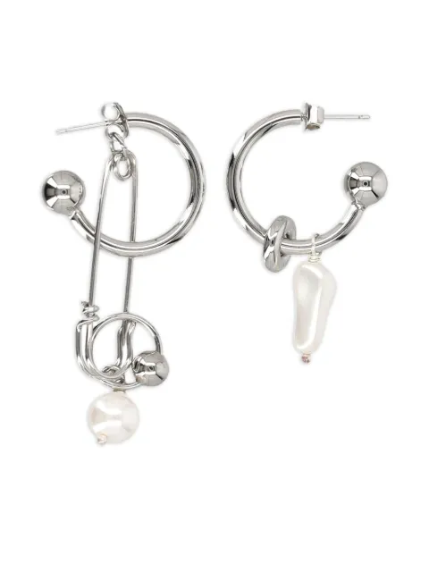 Justine Clenquet Ryder earrings Silver RYDEREARRINGSPALLADIUM
