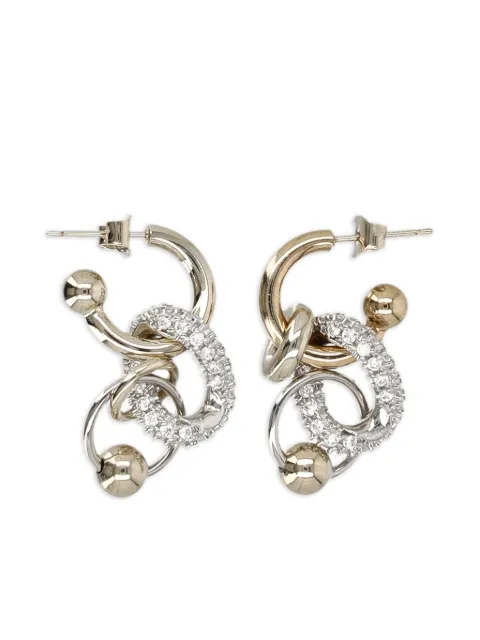 Justine Clenquet Lexie earrings Silver LEXIEEARRINGSGOLDPALLA