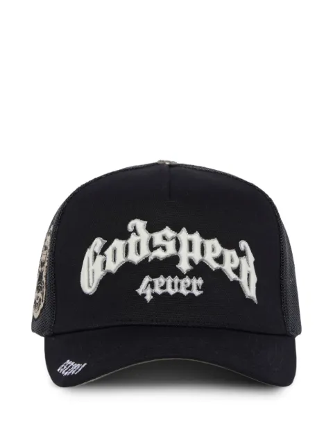 GODSPEED godspeed 4ever trucker hat Black GGFHB