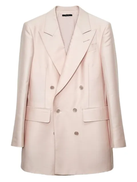 TOM FORD double-breasted blazer Pink TW14700015HN90DP0
