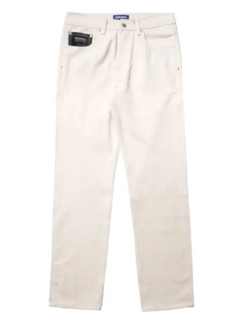 Devástates web-pocket plaid-pocket jeans White DSD7WOW202S25