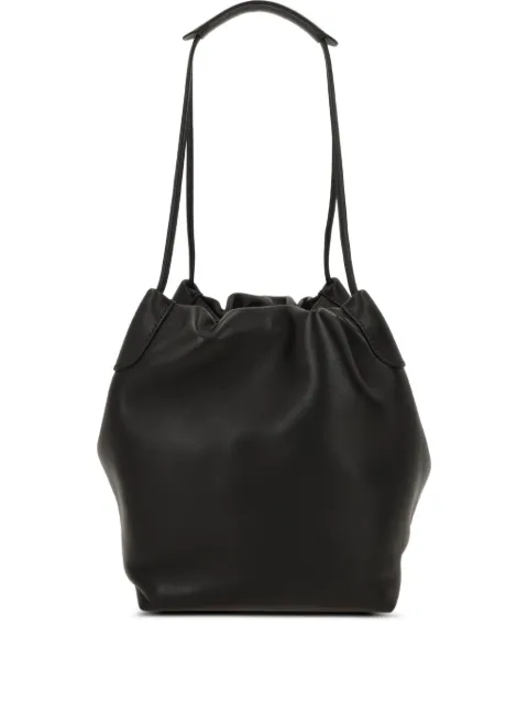 Loro Piana gathered shoulder bag Black FAP6413804L