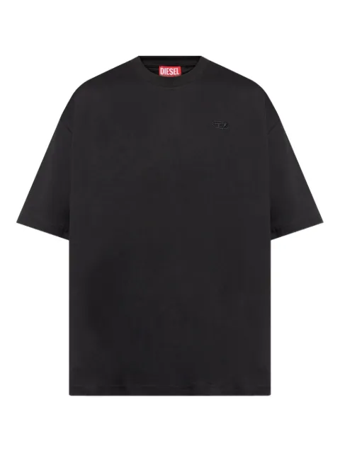 Diesel T-Boggy-T3 logo-embroidered T-shirt Black A207940AIJU