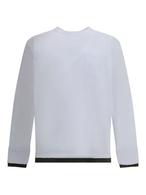 sacai pocket long-sleeve T-shirt White 2503795M