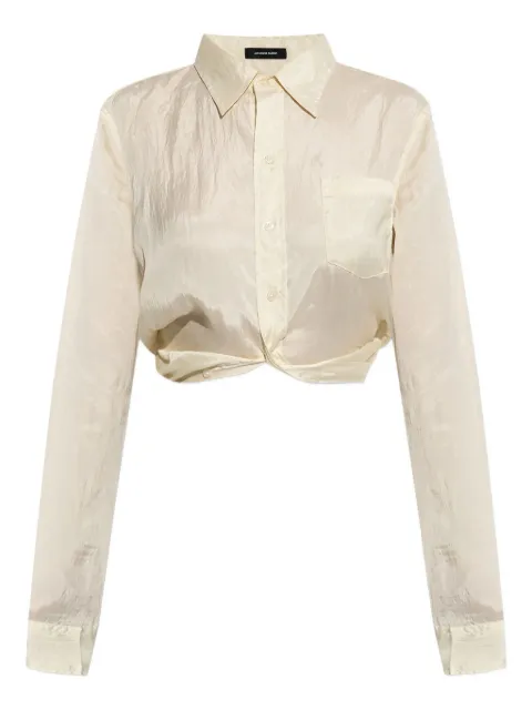 R13 long-sleeve shirt Neutrals R13WR433R564A