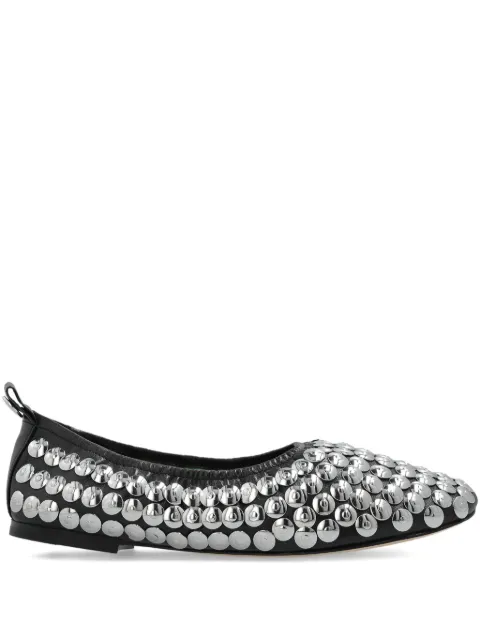 Tory Burch studded ballet flats Black 90941